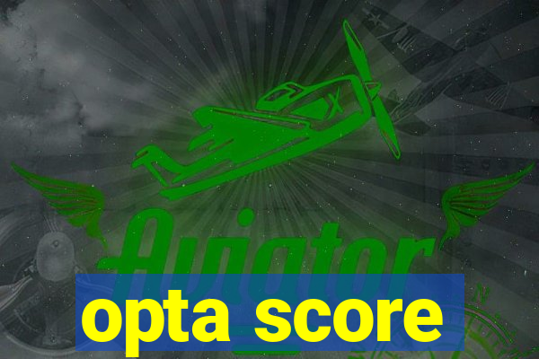 opta score